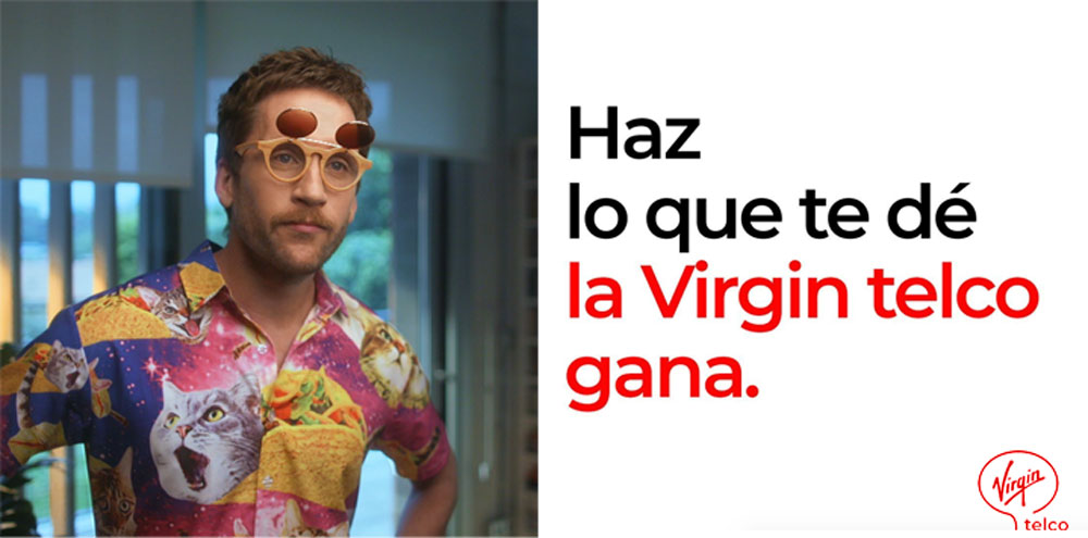 Campaña de Virgin Telco